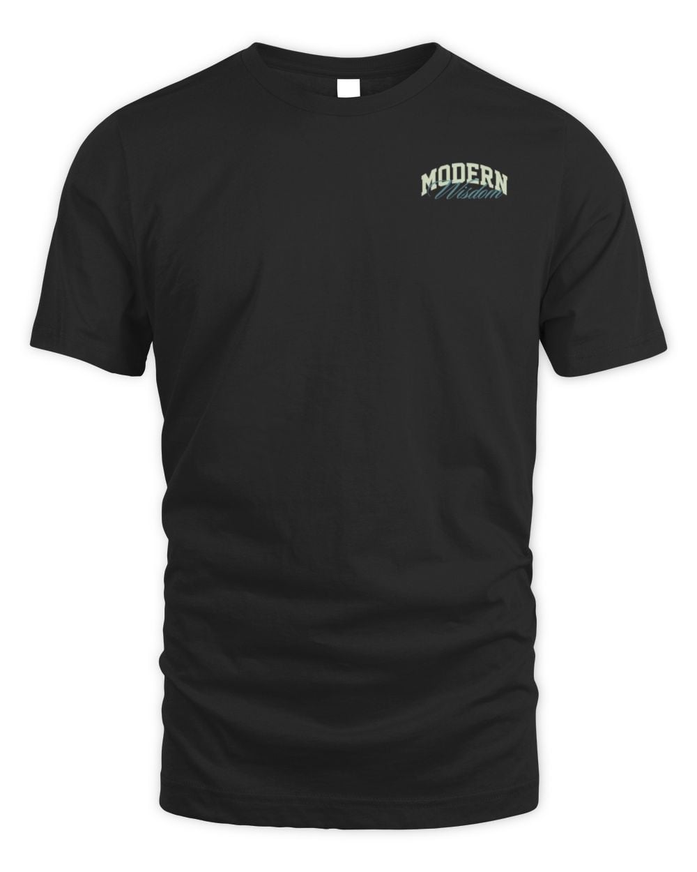 Modern Wisdom Merch Est. 2018 Black Tee