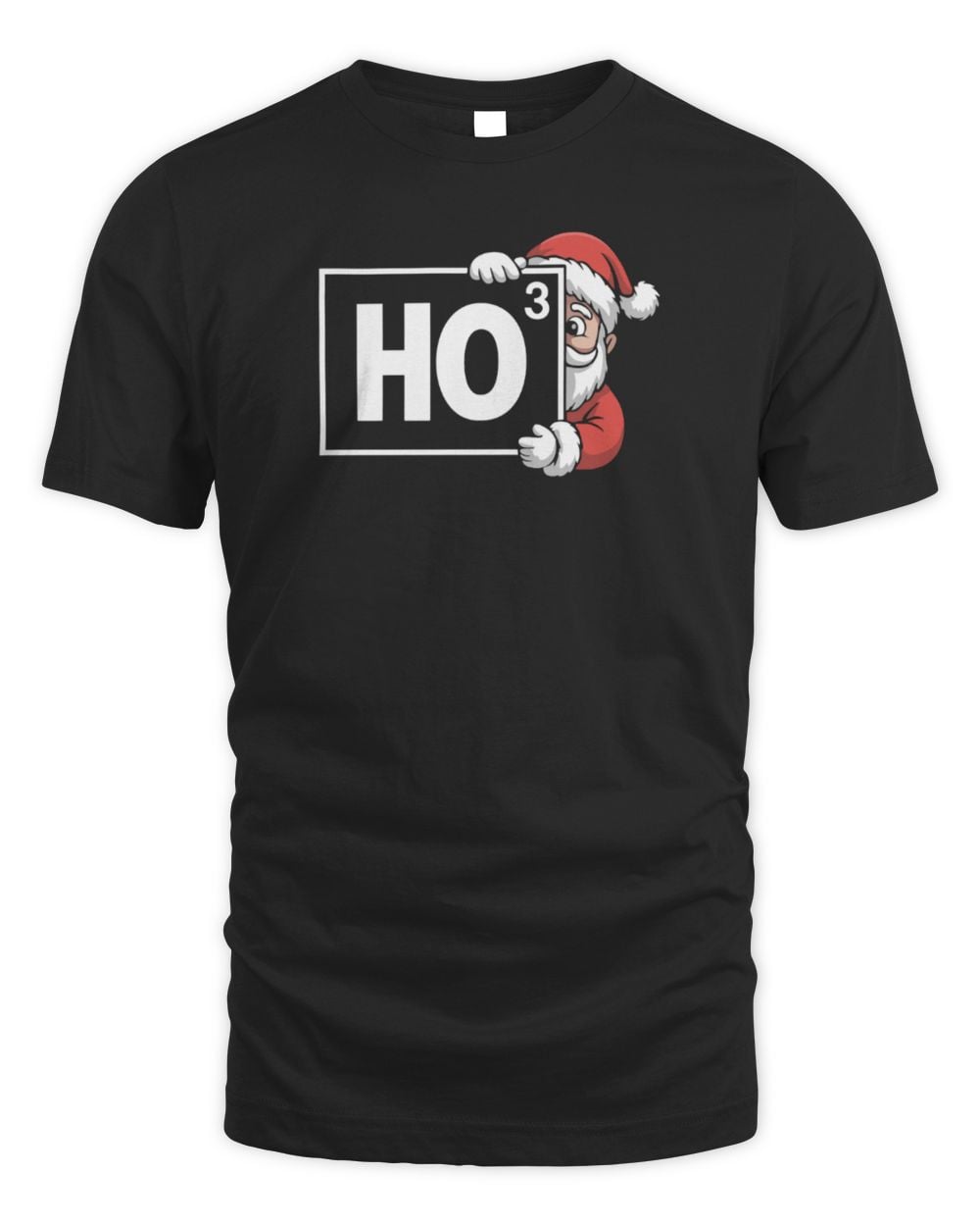 NewsThump Store Ho (3) Santa Christmas T-Shirt