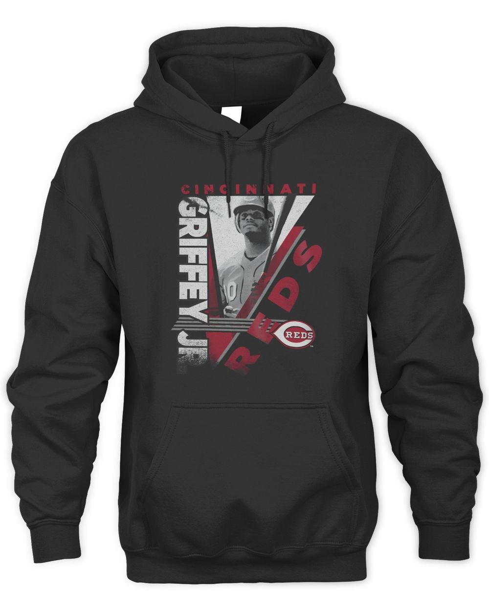Ken Griffey Jr. Cincinnati Reds In the Zone Player Graphic Hoodie Sweatshirt