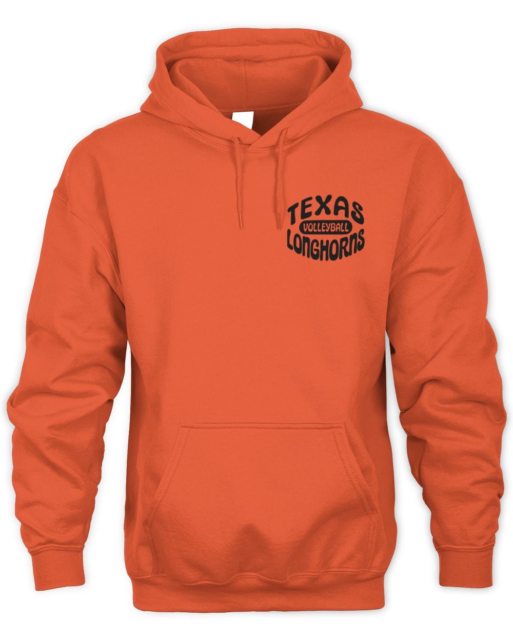Texas Longhorns Burnt Orange Volleyball Hoodie Sweatshirt