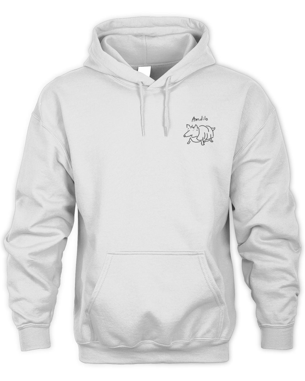 Raw Paw Amdilo Hoodie White