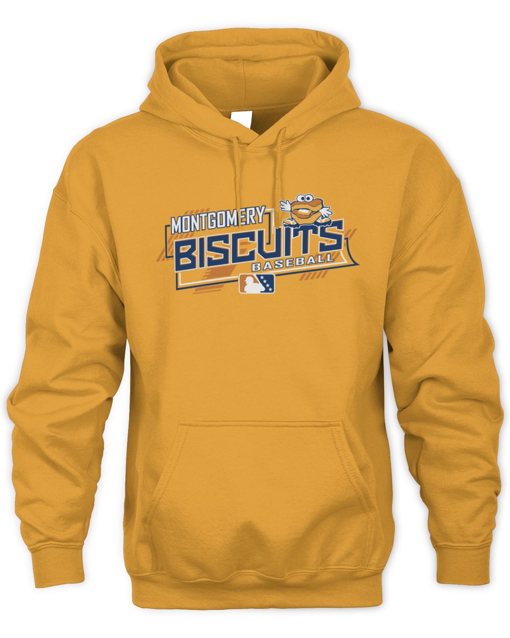 Gold Montgomery Biscuits Babb Hoodie Sweatshirt