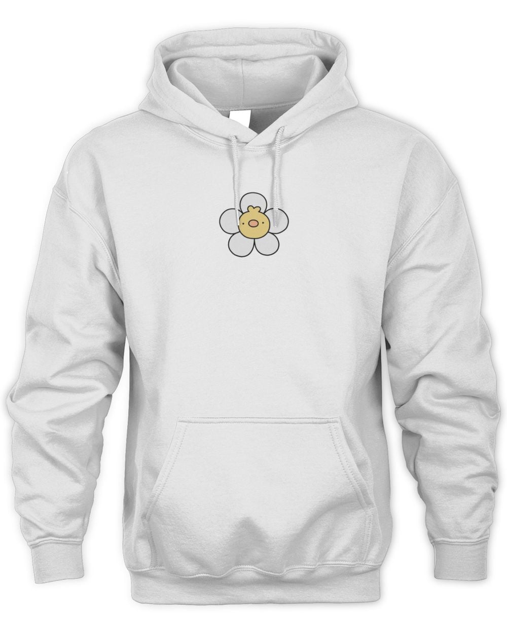 KennysGifs Store Daisy Birb White Hoodie