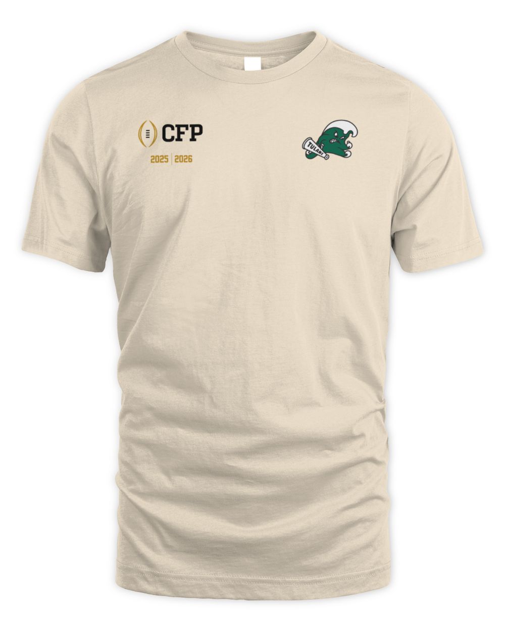 CFP '25 '26 Gameday Tulane Mascot Official T Shirt