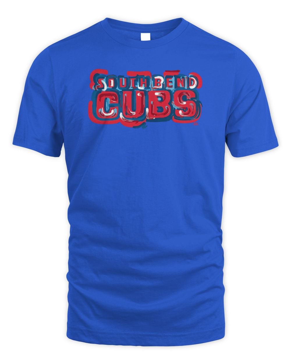 South Bend Cubs Storm Striker Royal T-Shirt
