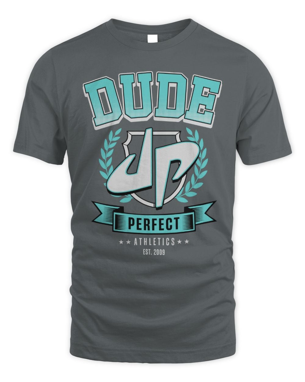 Dude Perfect Official Store Dude Crest T-Shirt