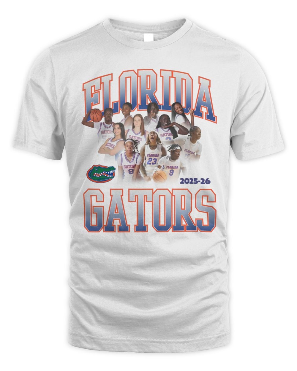 Florida Women’s Basketball Florida 2025-2026 Florida Women’s Basketball White Team Tee
