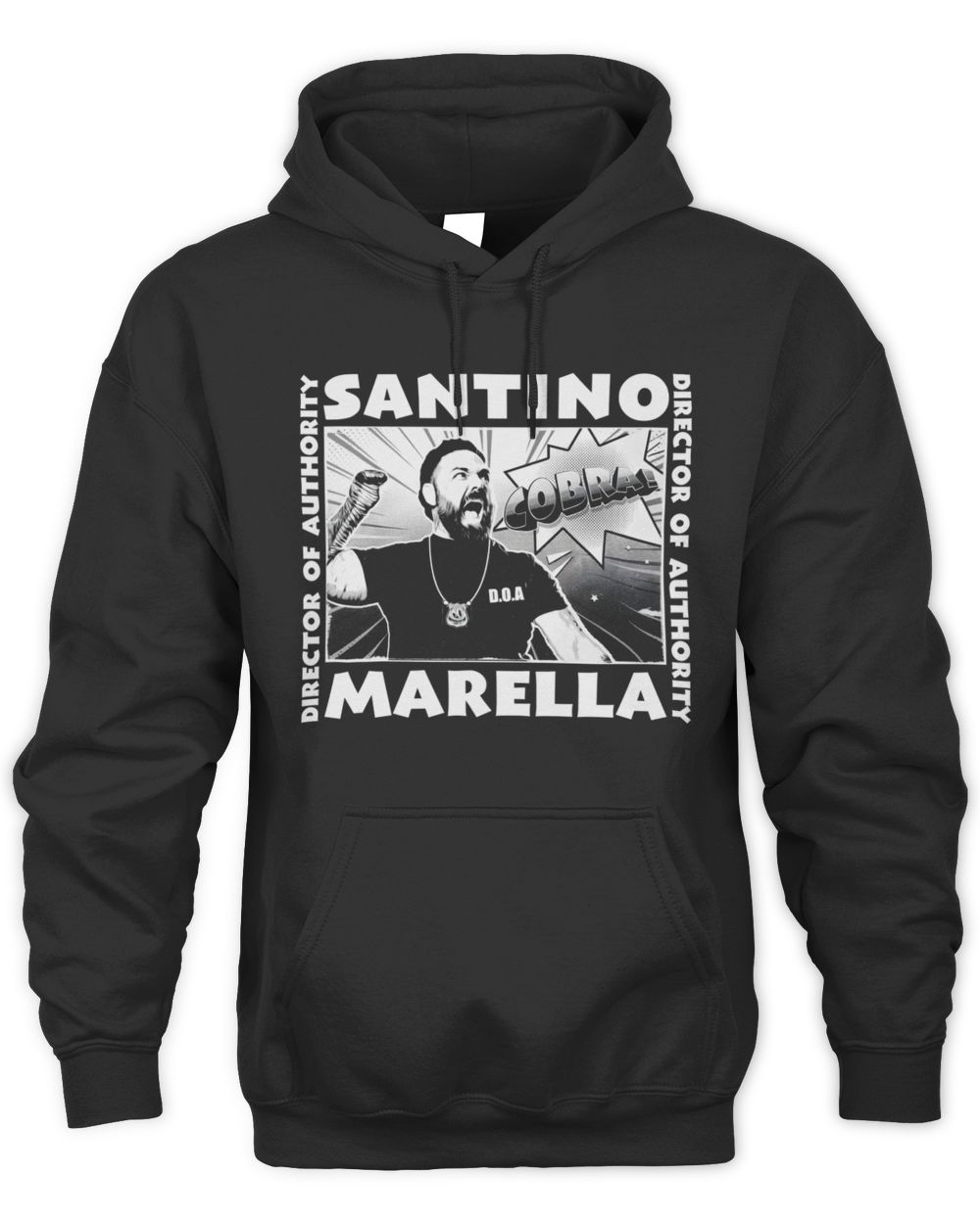 Santino Marella "Cobra Comic" Hoodie Sweatshirt