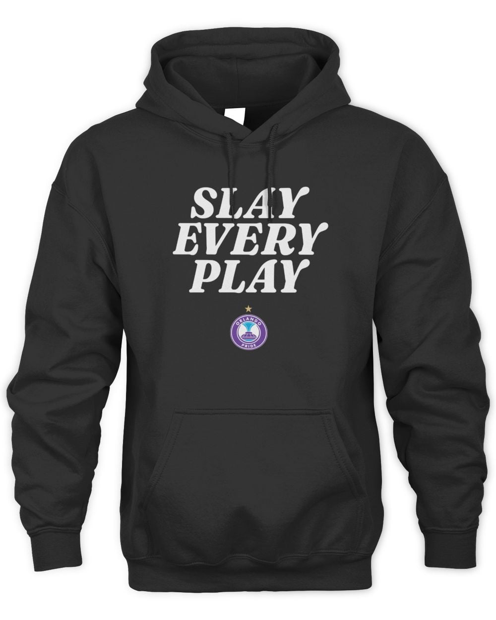 Orlando Pride Shop Slay Every Play Black Hoodie