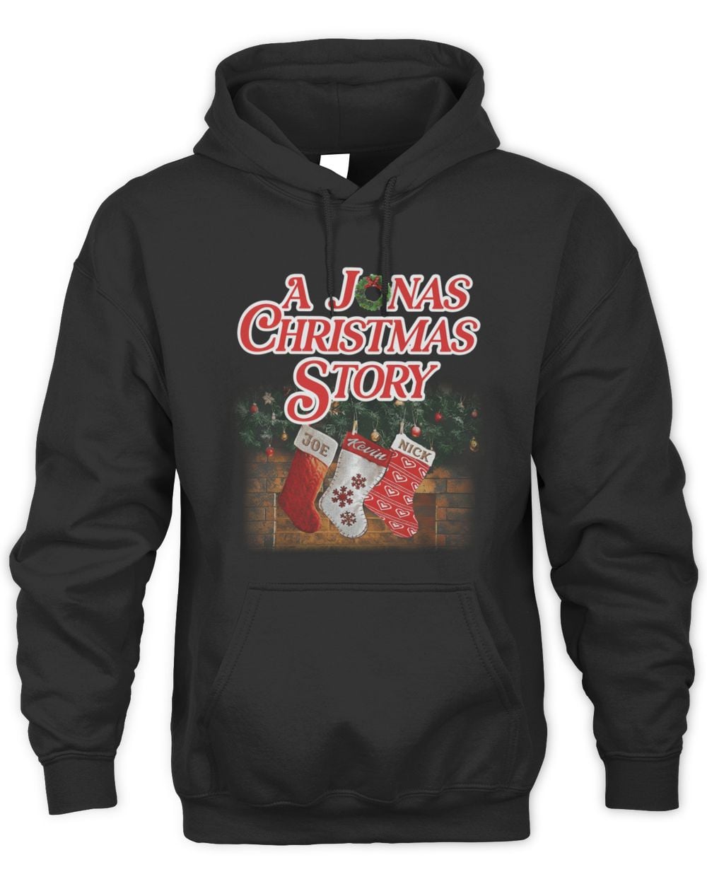 Jonas Brothers A Jonas Christmas Story Hoodie Sweatshirt