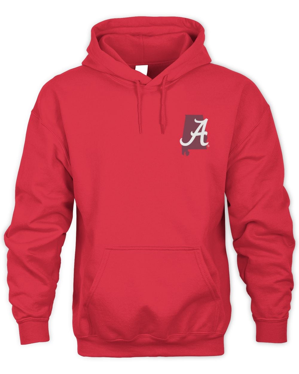 Men's Alabama Crimson Tide Sketched Mascot Hoodie Sweatshirt