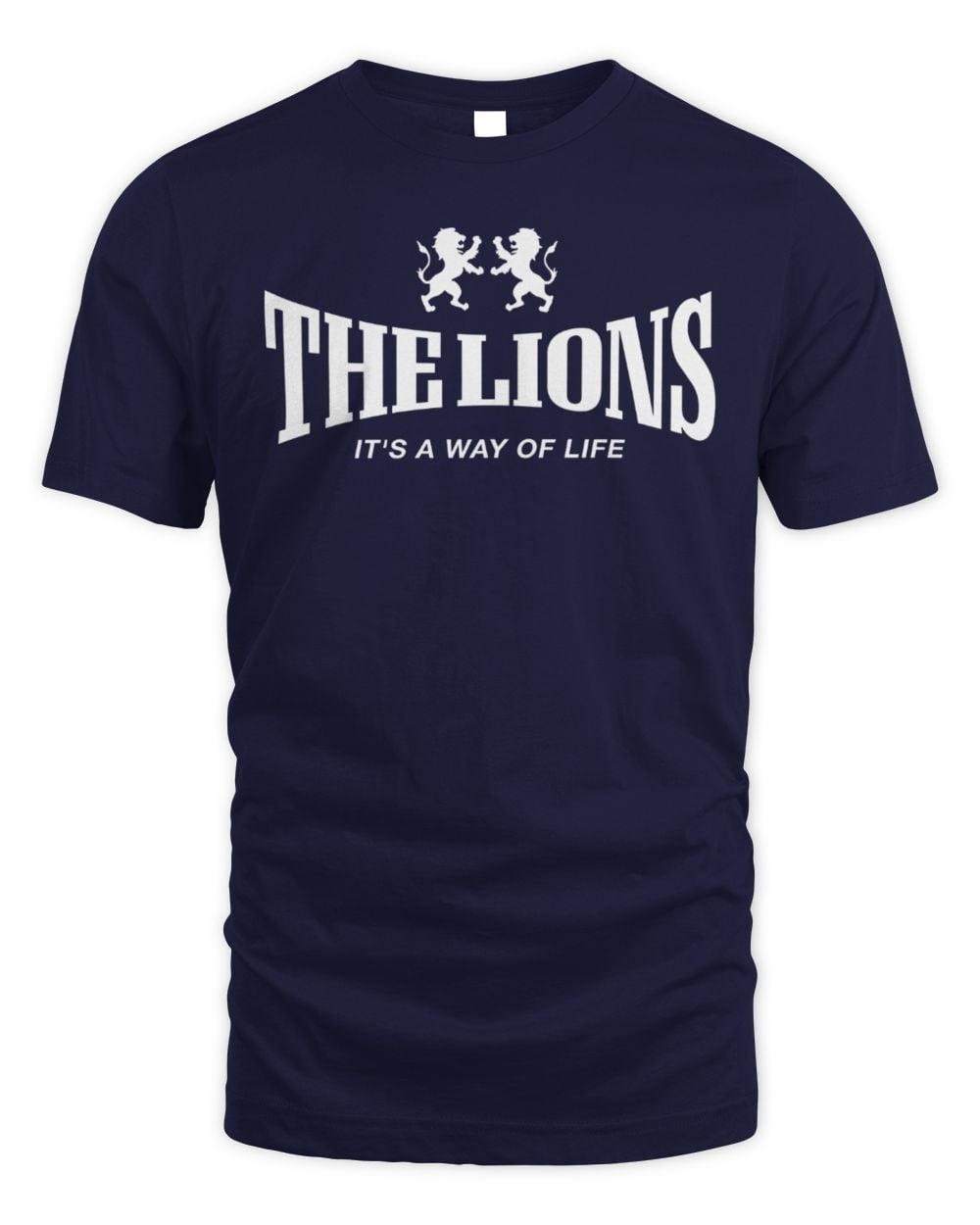 The Lions It's A Way Of Life T Shirt Navy