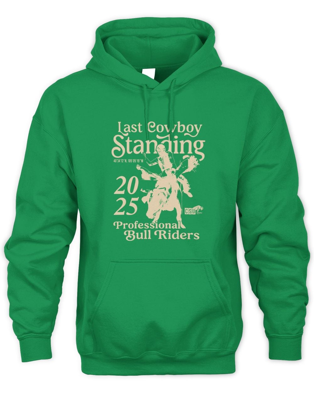 Professional Bull Riders X Colorado State University Last Cowboy Standing Hoodie
