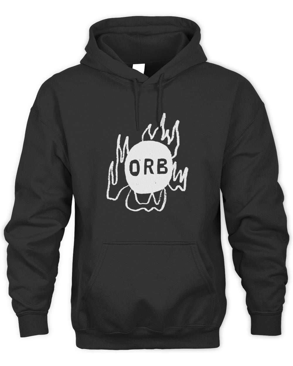 O.R.B Black Fireball Hoodie Sweatshirt