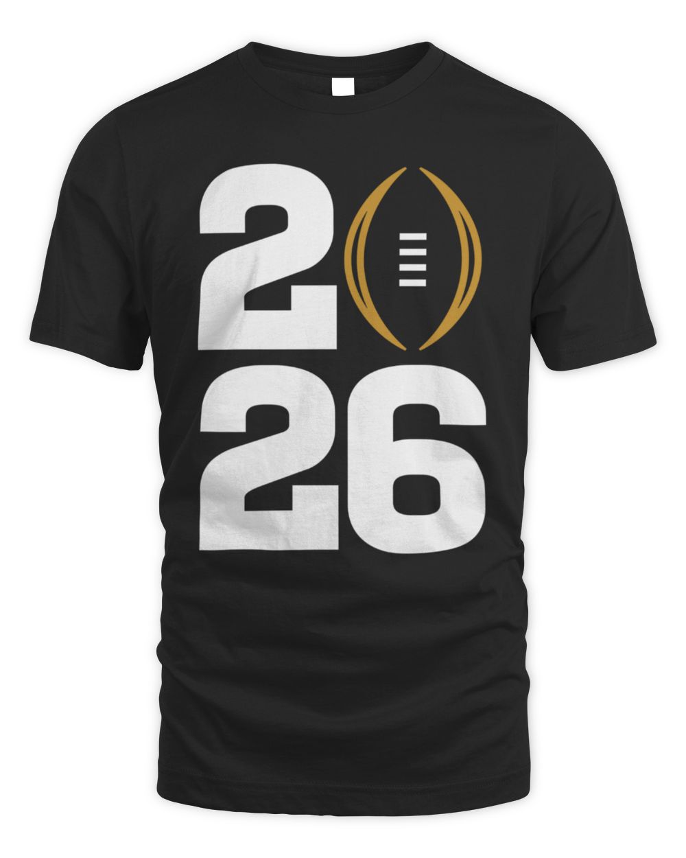 Men's Black 2025-26 College Football Playoff Event Logo T-Shirt