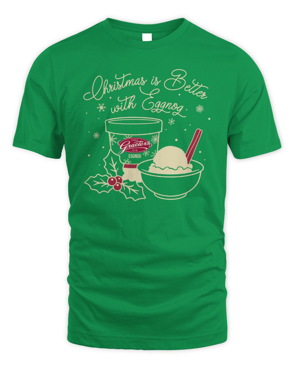 Cincy Shirts Shop Graeter's Better With Egg-Nog Shirt