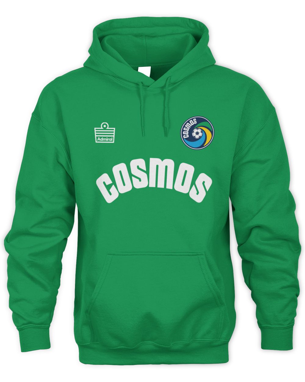 Green New York Cosmos Admiral Away Fan Hoodie Sweatshirt