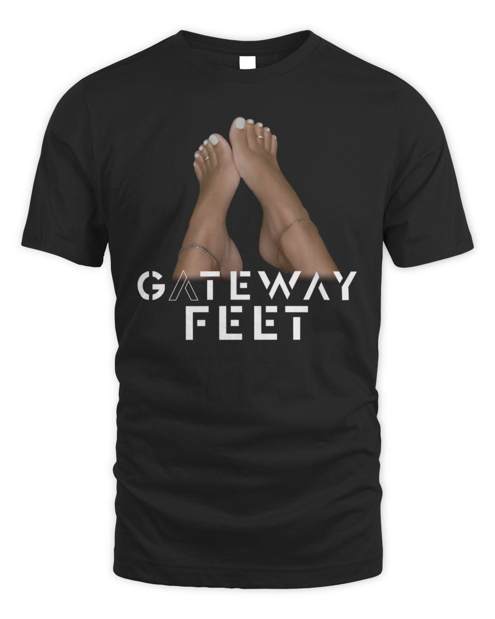 Firedancer Shop Gateway Feet T-Shirt Black