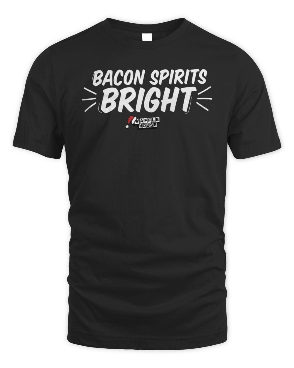 Waffle House Bacon Spirits Bright T-Shirt