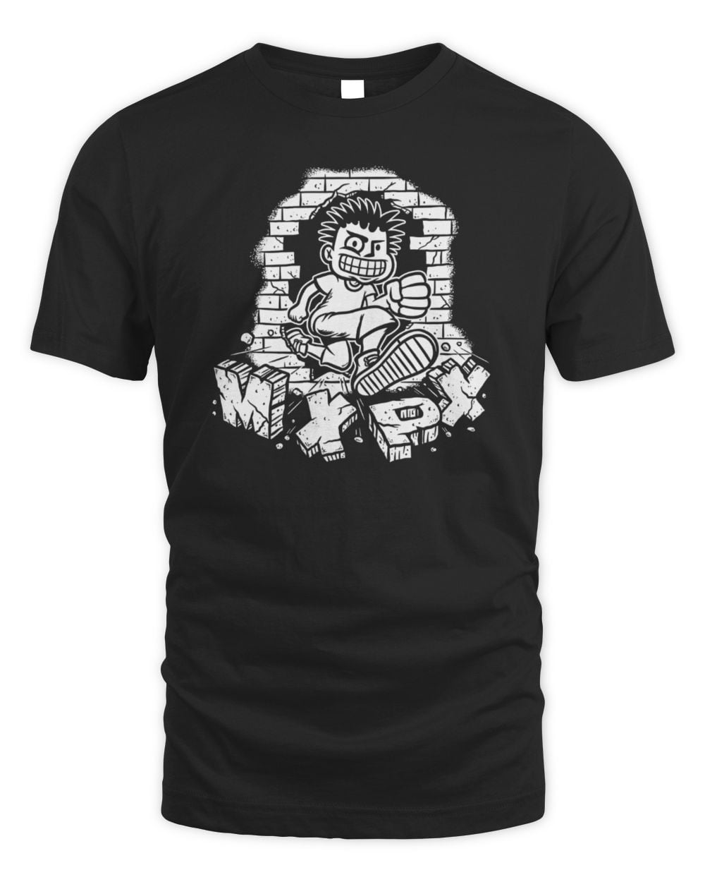 MXPX Merch Brick Black T-Shirt