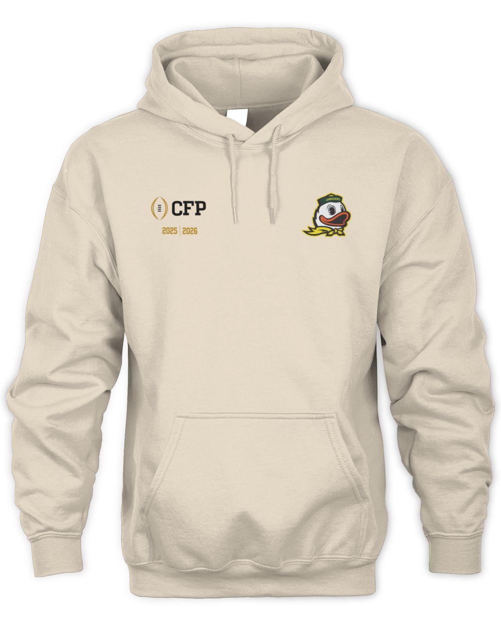 CFP '25 '26 Gameday Oregon Mascot Hoodie