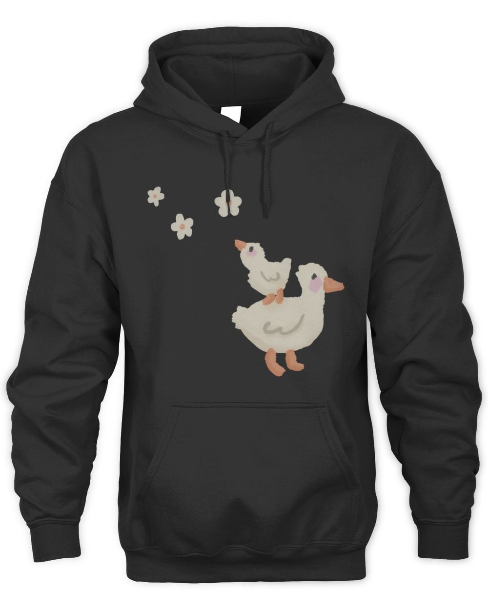 Joyaileen Playful Ducks Hoodie Sweatshirt