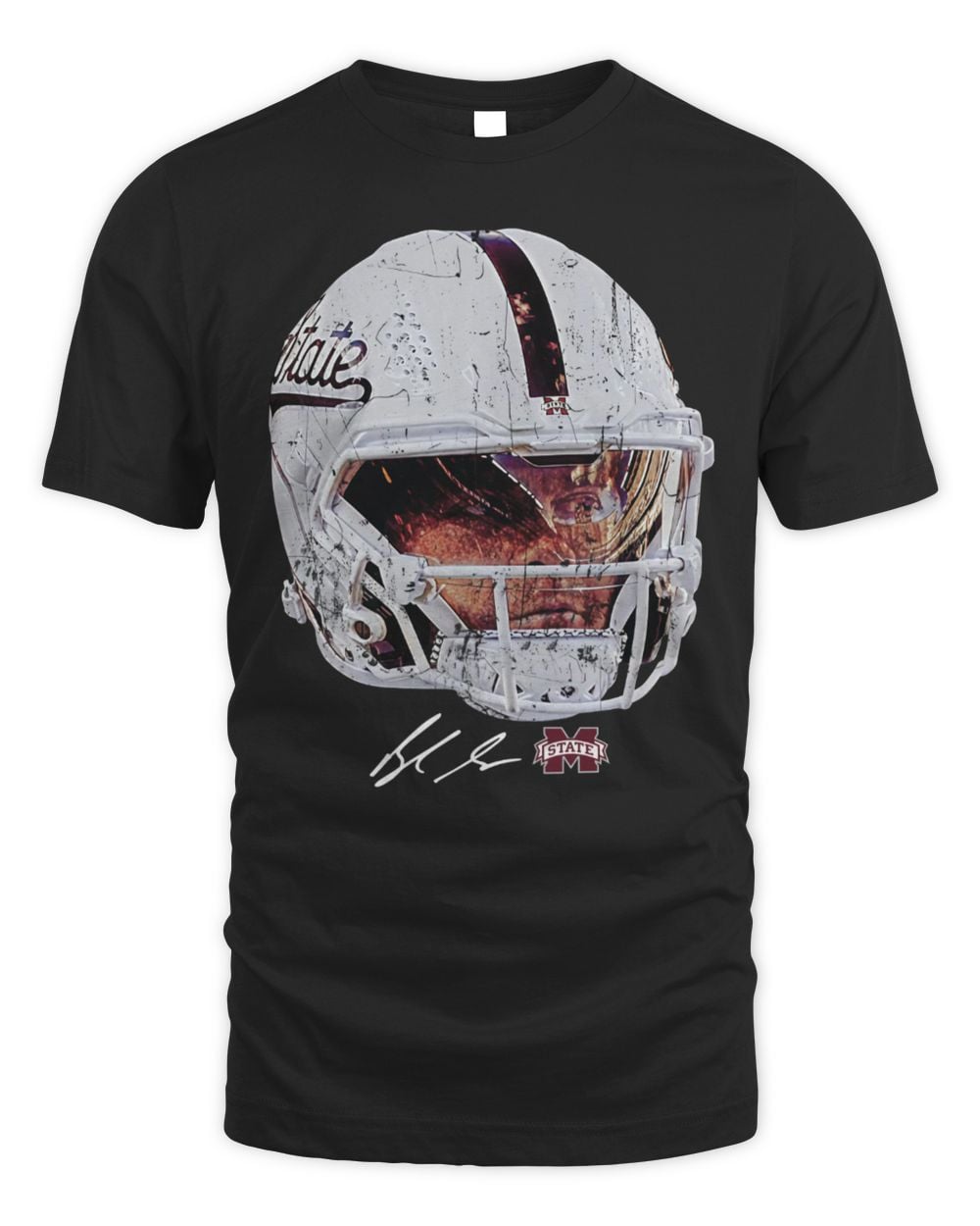 Mississippi State NCAA Football Blake Shapen Game Face T-Shirt