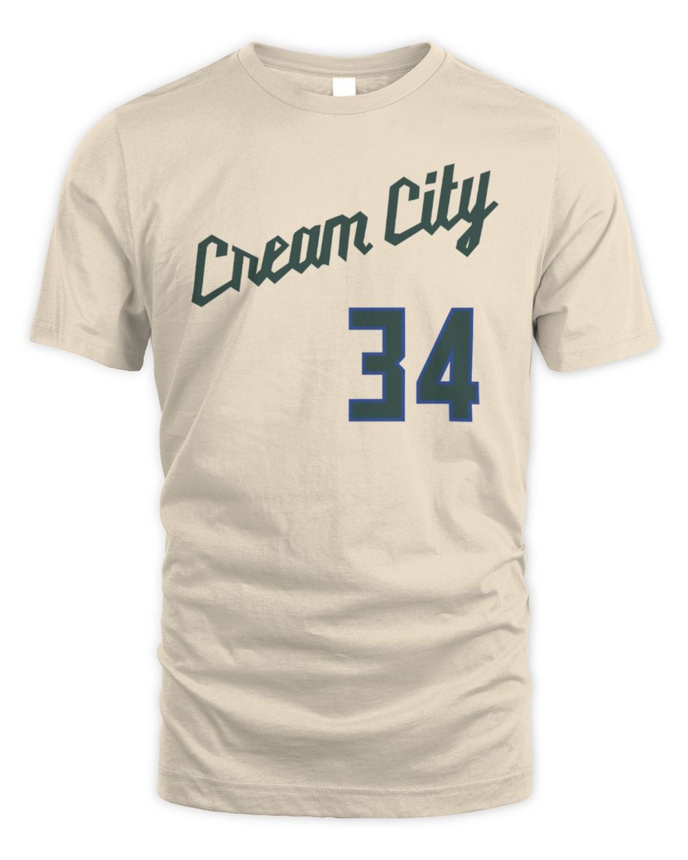 Giannis Antetokounmpo Milwaukee Bucks 2025/26 City Edition Name & Number T-Shirt