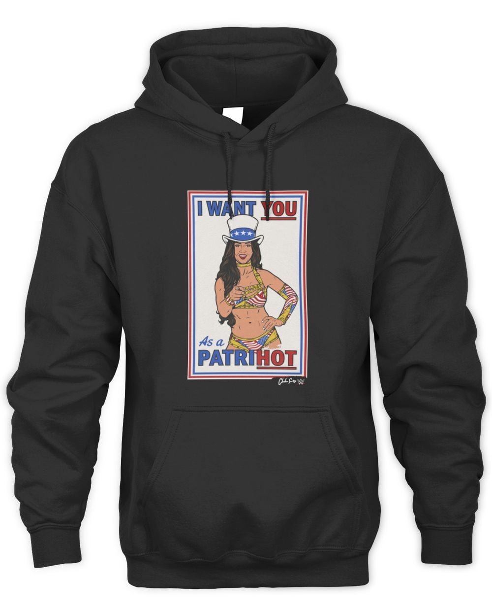 Chelsea Green Patrihot Hoodie Sweatshirt