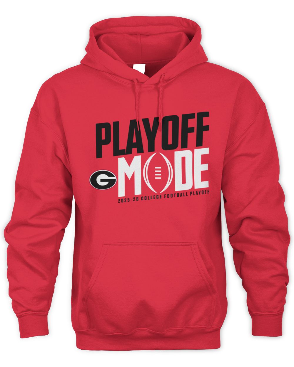 Georgia Bulldogs 2025-26 College Football Playoff Pass Protection Hoodie Sweatshirt