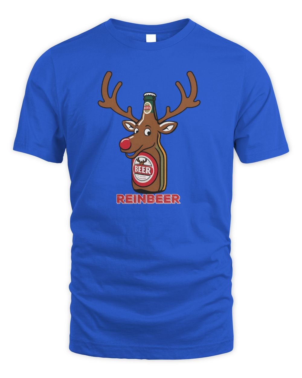 Beer Drinker Christmas Reinbeer T-Shirt
