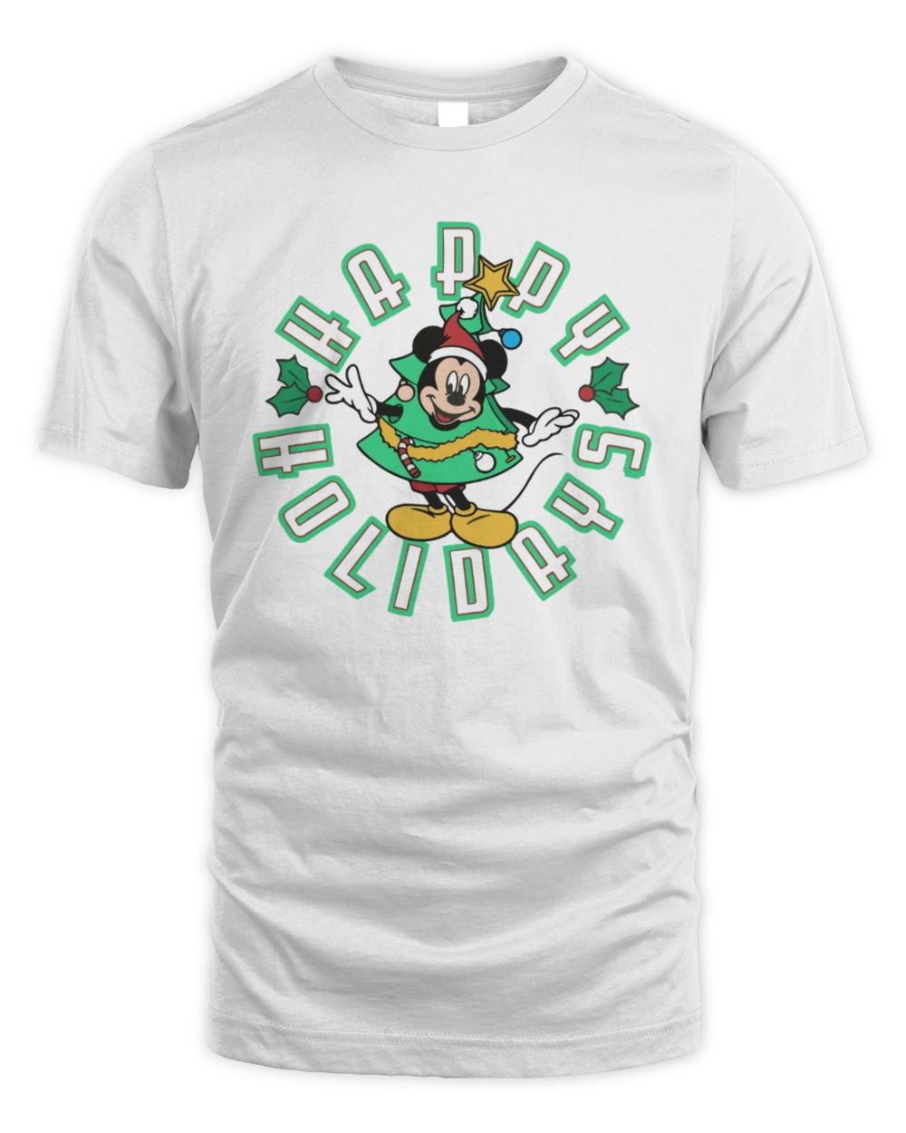 Mickey Mouse Happy Holidays Christmas Shirt