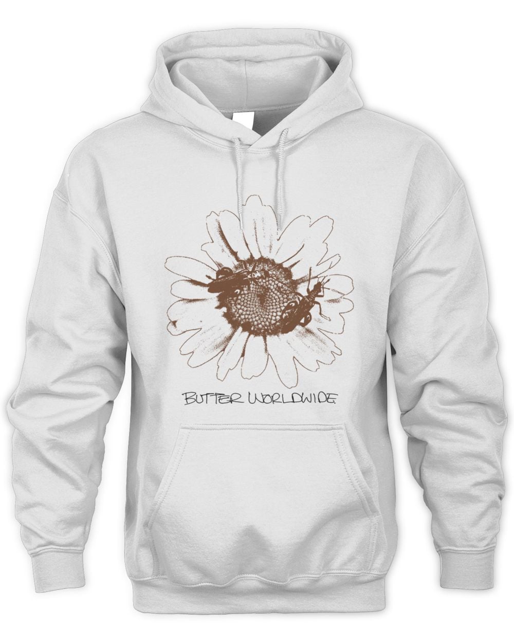 Orchard Skateshop Butter Goods Sunflower White Hoodie