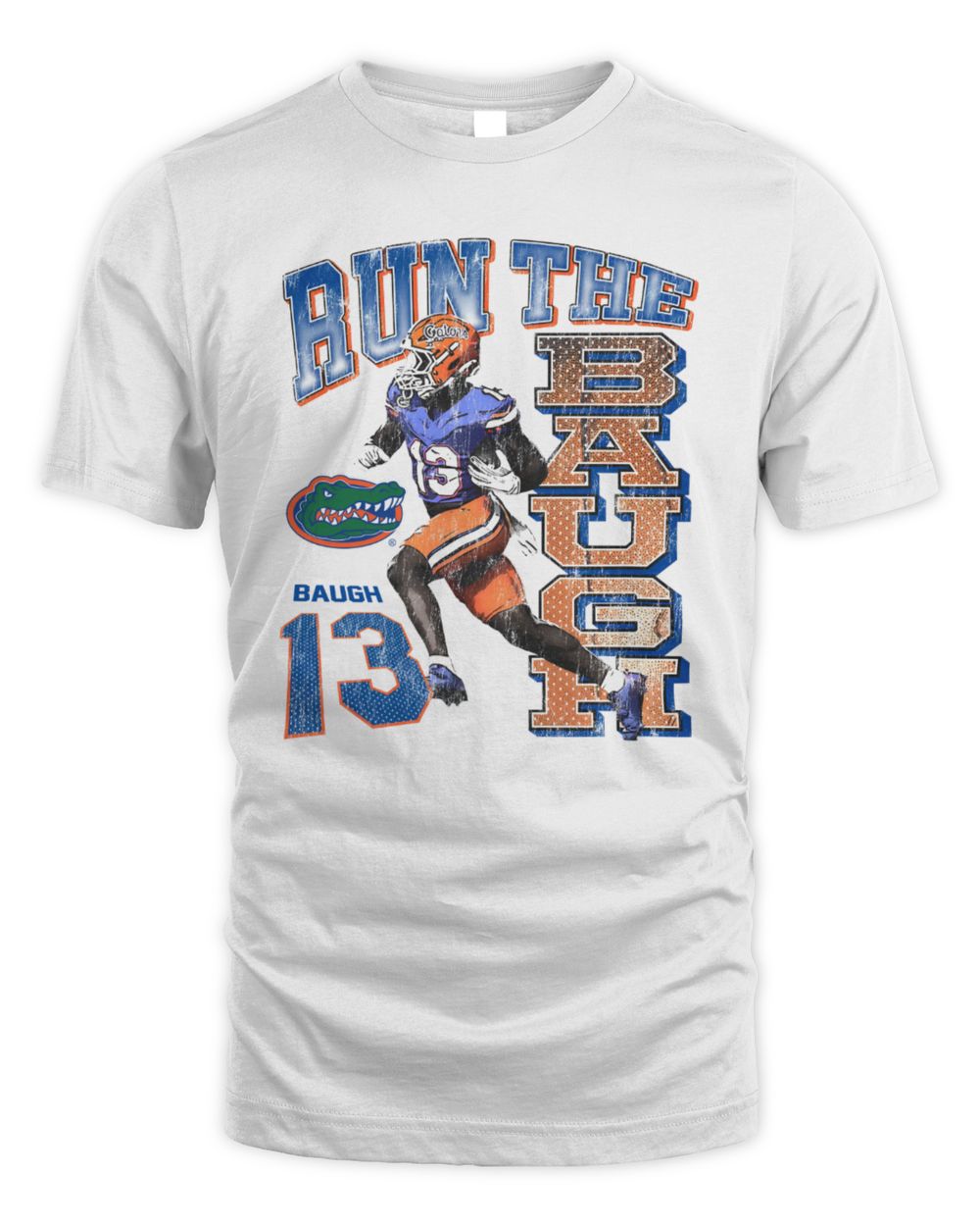 Jadan Baugh Florida White Graphic Tee