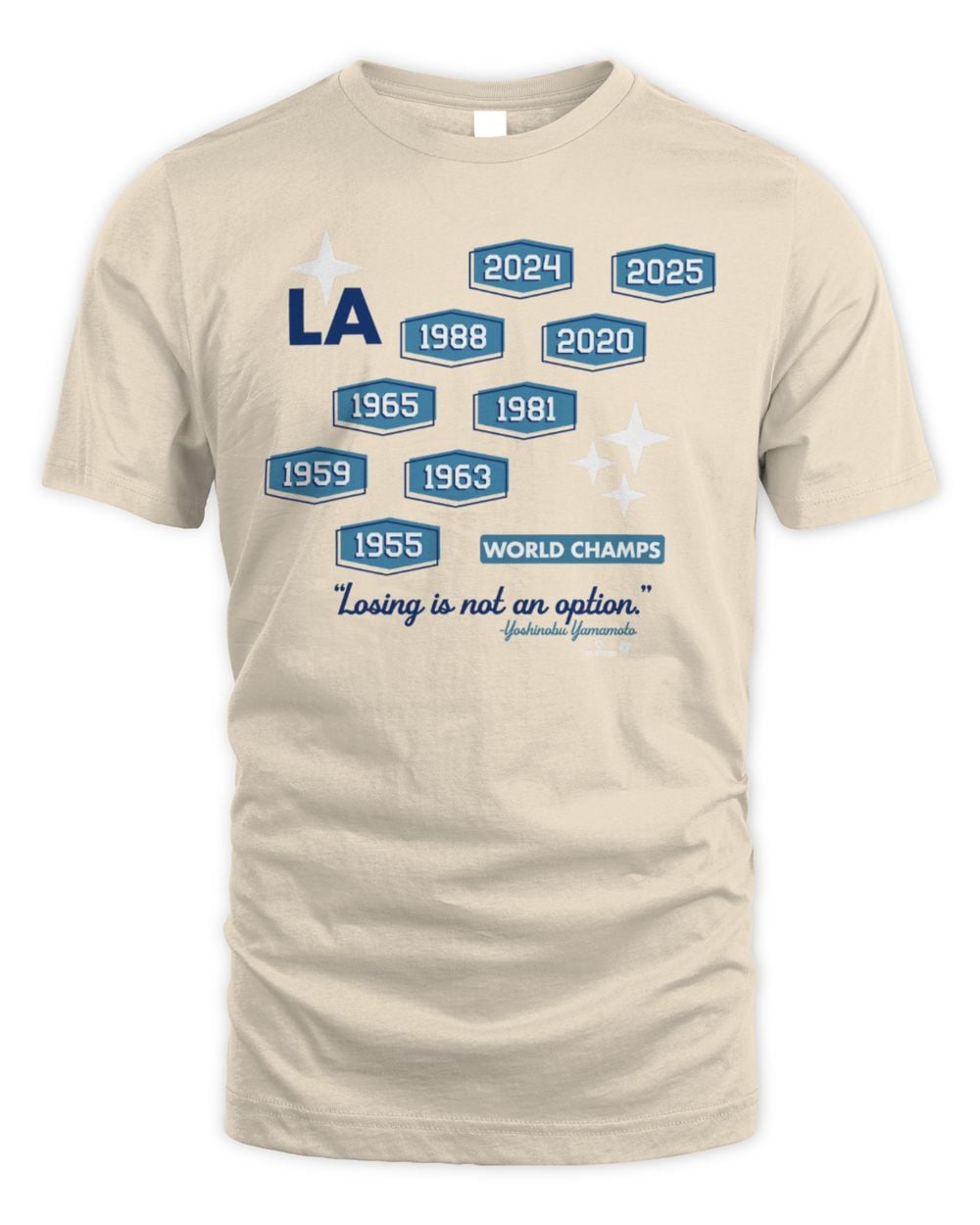 Los Angeles Baseball Nine-Time World Champs T-Shirts
