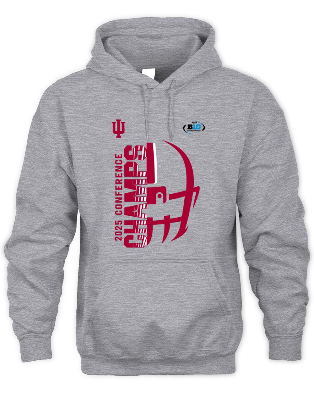 Indiana Hoosiers Big 10 Conference Champions Official Hoodie