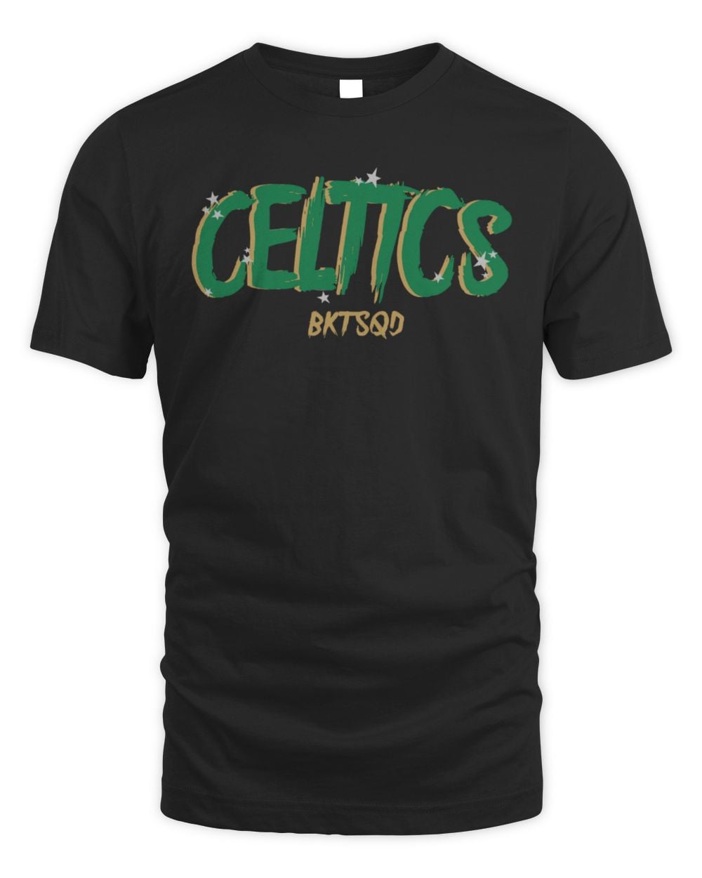 NBA X BKTSQD Boston Celtics Black T-Shirts