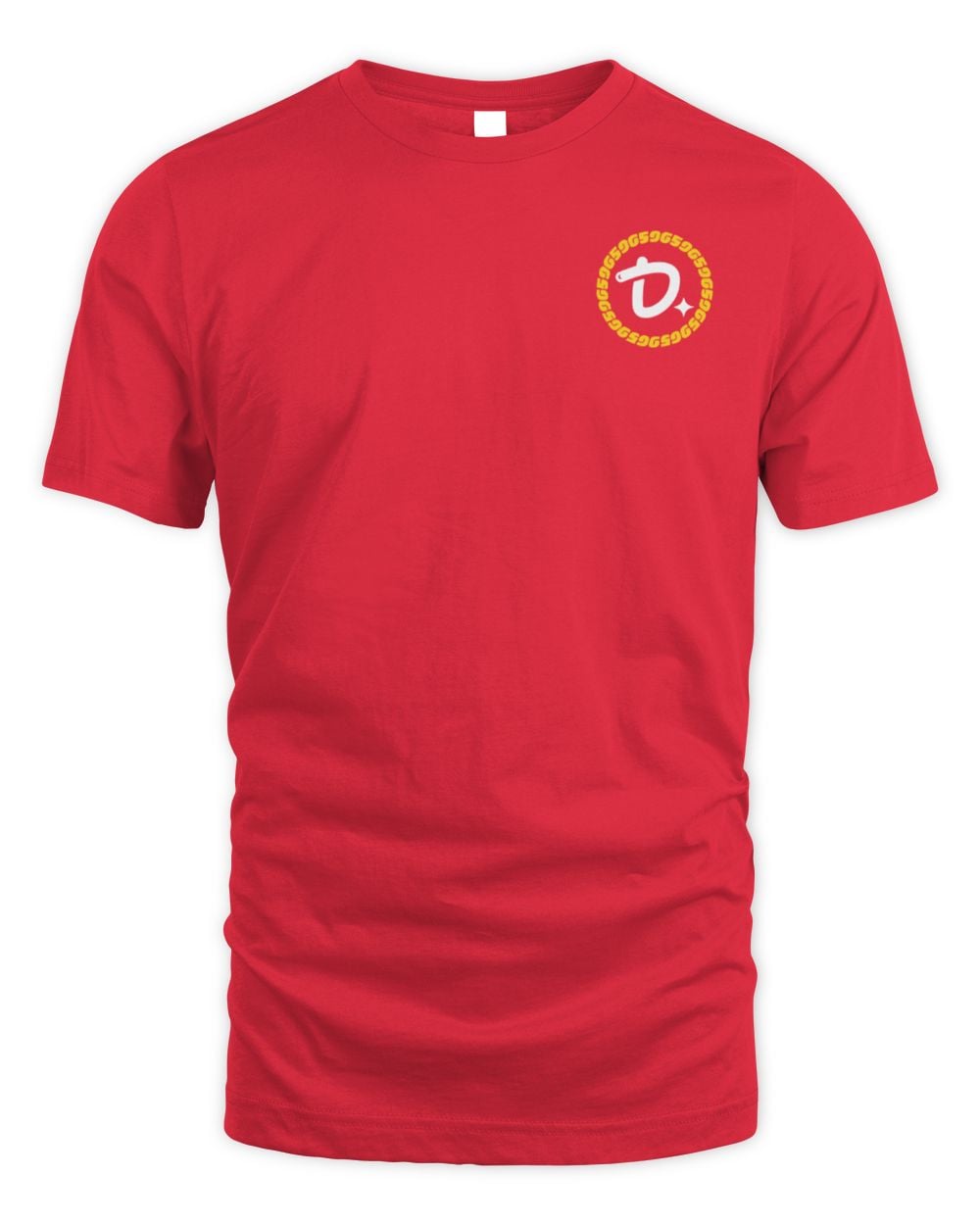 Dan Gheesling Merch 596 Champion Brand Red T-Shirt