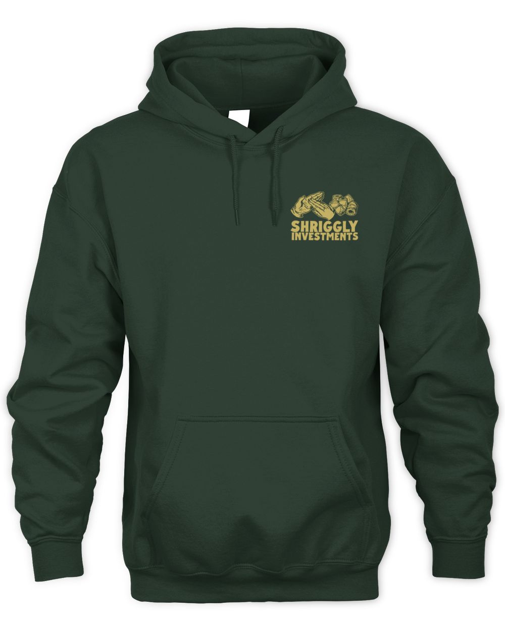 Green Shriggly Investments Hoodie Sweatshirt