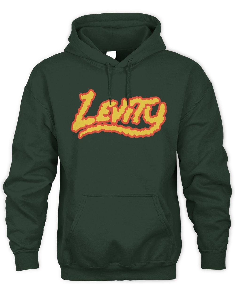 Levity Merch Levity Roughed Logo Hoodie Sweatshirt