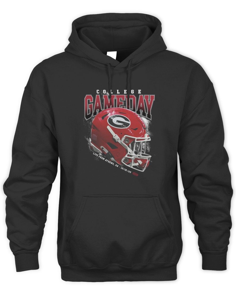 ESPN College GameDay Georgia Bulldogs Black Hoodie