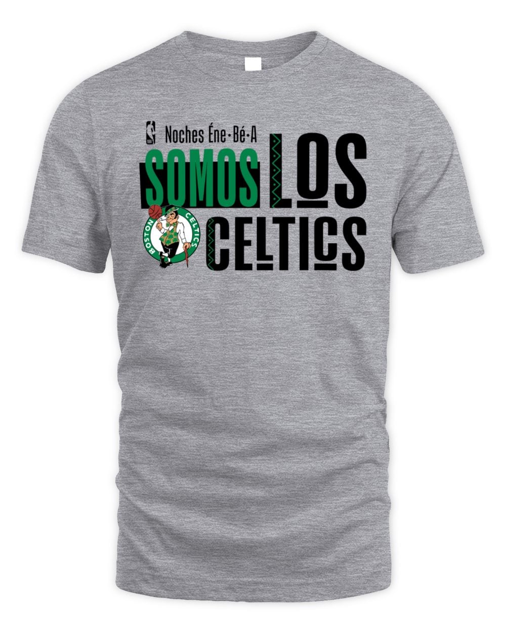 Men's Gray Boston Celtics Noches Training T-Shirt