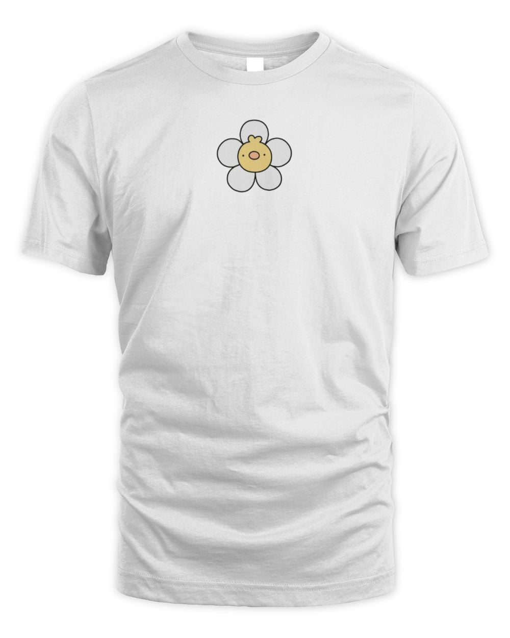 KennysGifs Store Daisy Birb T-Shirt White