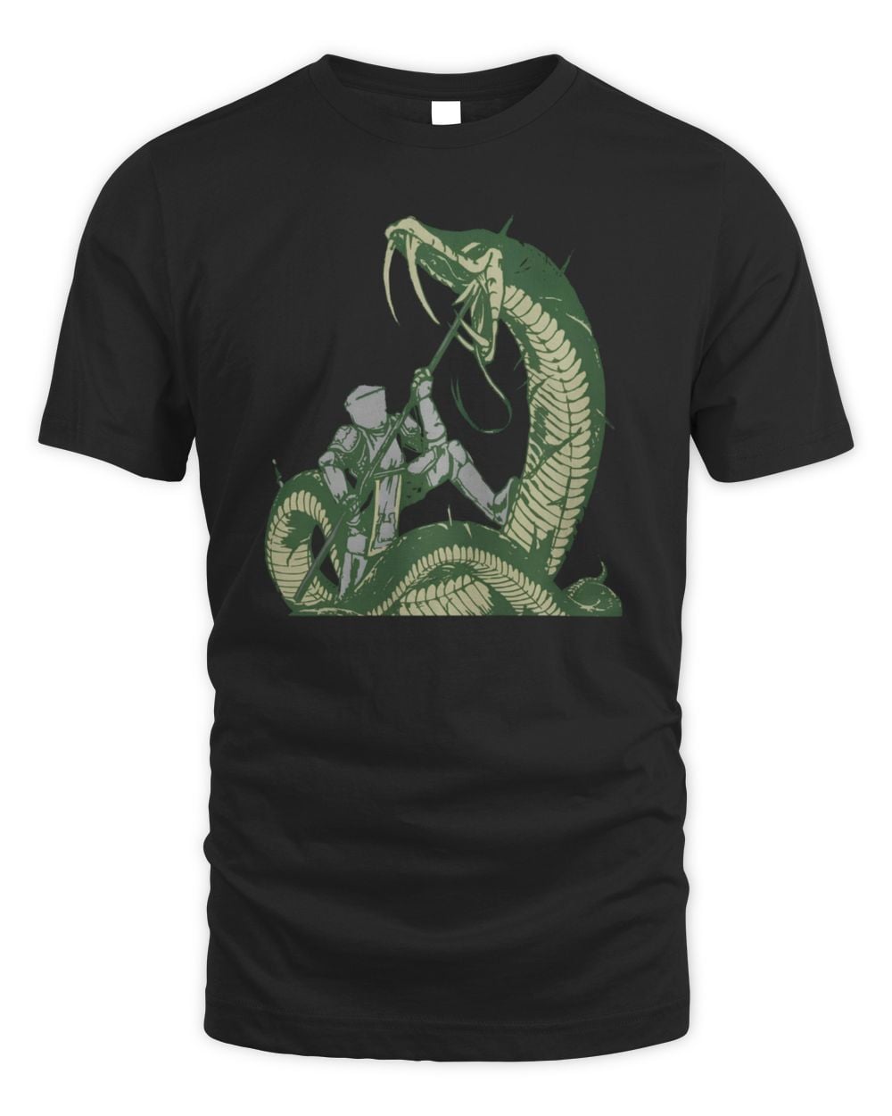 Futuresaints Lone Knight T-Shirt Black