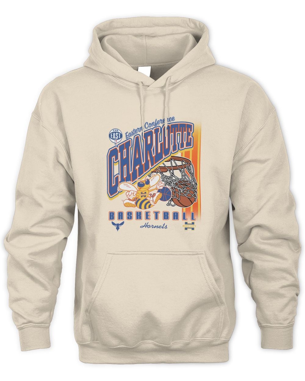 Charlotte Hornets 2025 City Edition Stone Hoodie Sweatshirt