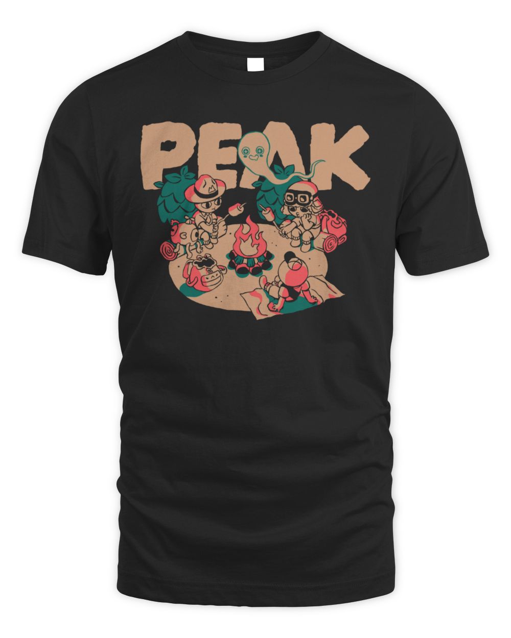 Peak Merch Happy Campers Tee Shirt
