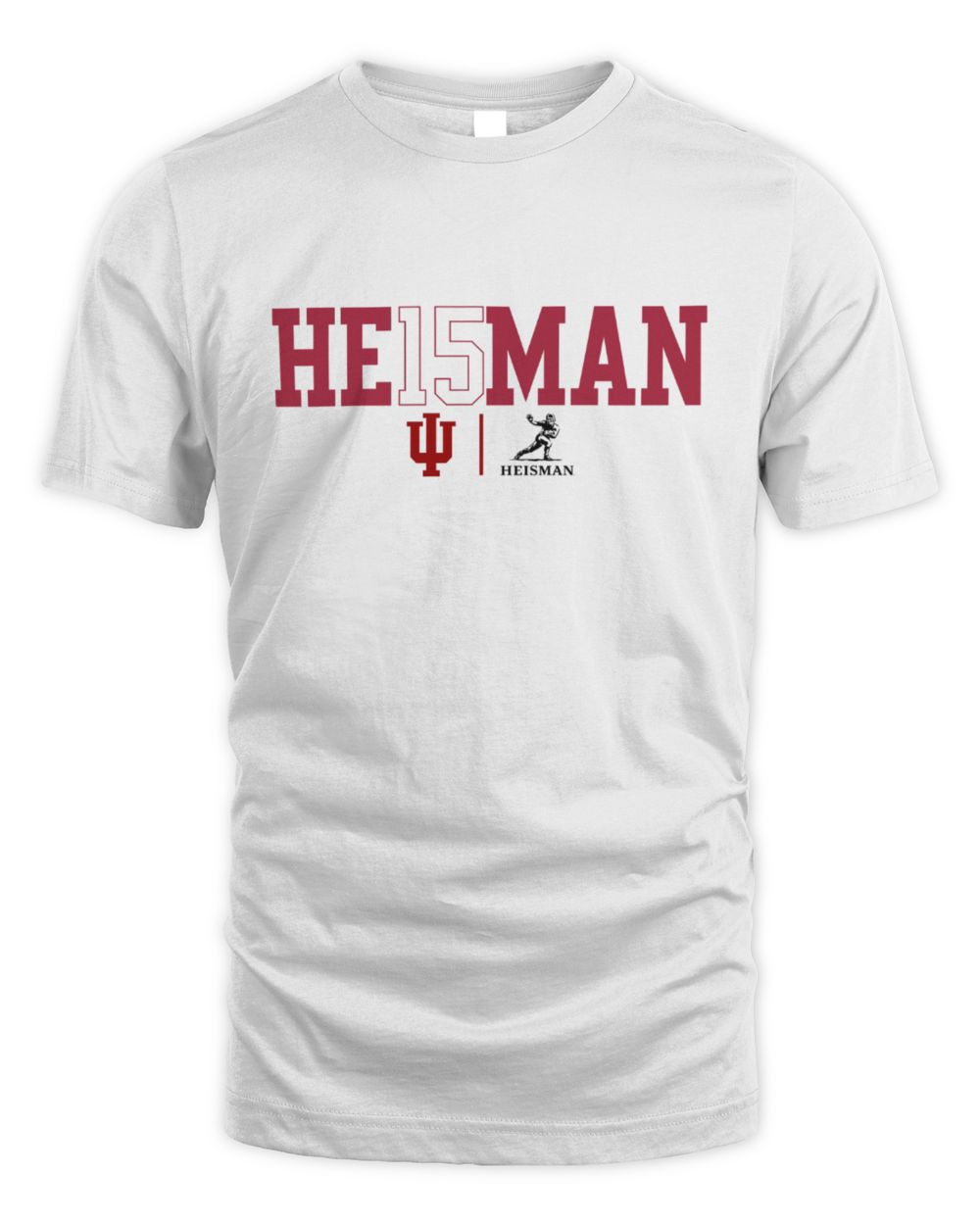 Fernando Mendoza Indiana Hoosiers Unisex 2025 Heisman Trophy Winner Text T-Shirt