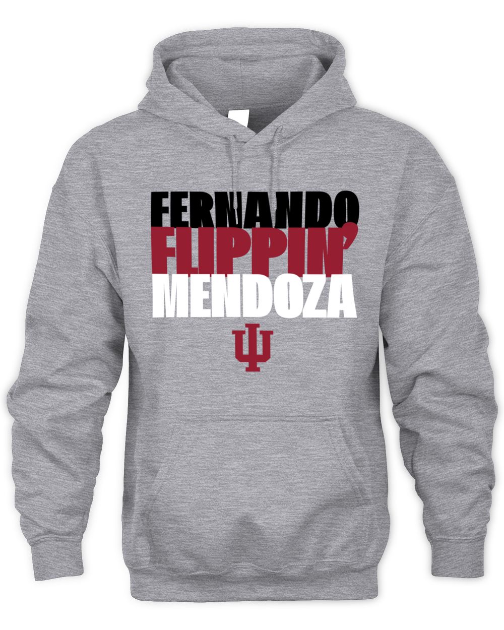 Indiana Football Fernando Flippin' Mendoza Hoodie Sweatshirt