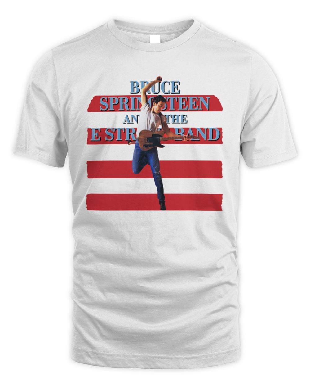 Bruce Springsteen Retro Born In The U.S.A. Tour Tee