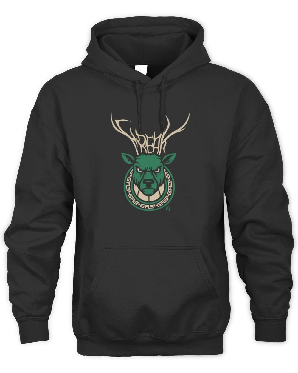 Milwaukee Bucks Deer Freak Logo Hoodie Sweatshirt